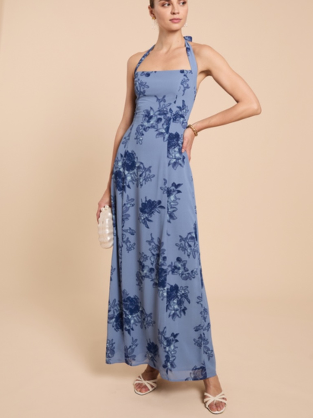 O.p.t sunniva maxi floral dress